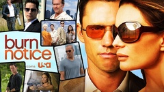 Bruce Campbell Burn Notice Gabrielle Anwar Jeffrey Donovan