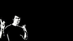 Bruce Lee black background