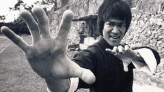 Bruce Lee monochrome