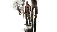 Bruce Willis joseph gordon-levitt Looper movie posters