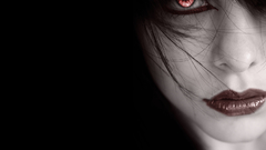 Brunette girl ) With