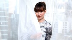 Brunettes Actress woman Olivia