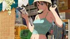 Brunettes anime girls yotsubato