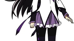 Brunettes anime vectors purple