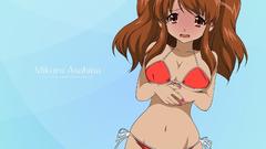 Brunettes bikini asahina mikuru