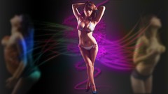 Brunettes bikini boobs huge boobs