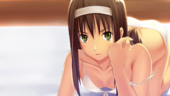 Brunettes bikini panties tsukihime