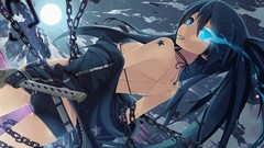 Brunettes black rock shooter