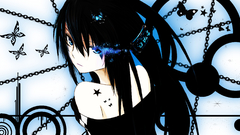 Brunettes black rock shooter