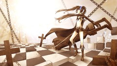 Brunettes black rock shooter