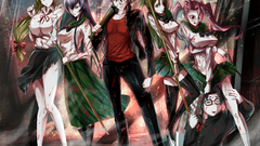 Brunettes blondes blood skirts