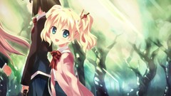 Brunettes blondes blue eyes