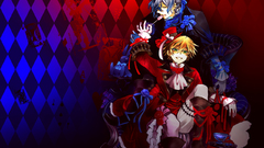 Brunettes blondes blue red