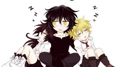 Brunettes blondes Chibi pandora