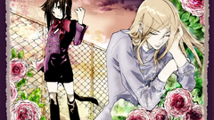 Brunettes blondes Flowers nekomimi