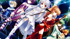 Brunettes blondes glasses bass