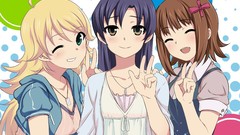 Brunettes blondes kisaragi chihaya