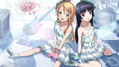 Brunettes blondes kousaka kirino