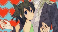 Brunettes blondes nekomimi loveless