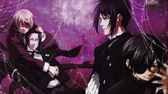 Brunettes blondes suit eyepatch