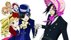 Brunettes blondes suit kuroshitsuji