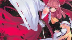 Brunettes blondes touhou blue