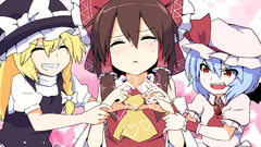 Brunettes blondes touhou blue