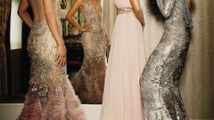 Brunettes blondes woman dress