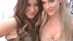 Brunettes blondes woman Joanna