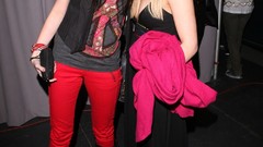 Brunettes blondes woman miley