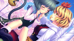 Brunettes blondes Women tails