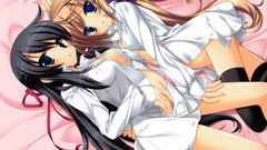 Brunettes blue eyes beds