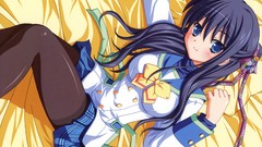 Brunettes blue eyes beds