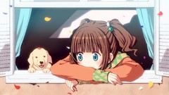 Brunettes blue eyes Dogs