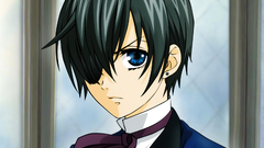 Brunettes blue eyes eyepatch