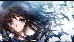 Brunettes blue eyes kisaragi