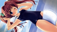 Brunettes blue eyes lolicon