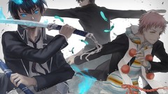 Brunettes blue eyes school