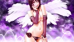 Brunettes boobs angels yamashita