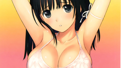 Brunettes boobs tony taka