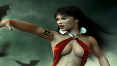 Brunettes boobs woman Vampires