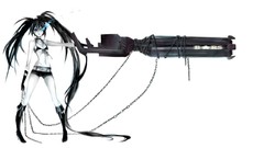 Brunettes boots gloves black