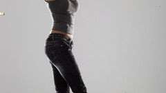 Brunettes boots woman Guns