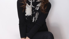 Brunettes boots woman models