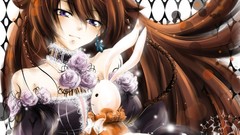 Brunettes Bunnies dress Flowers