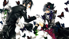 Brunettes butterfly suit eyepatch