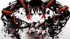 Brunettes close-up abstract vocaloid