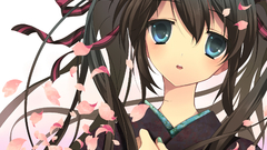 Brunettes close-up vocaloid hatsune
