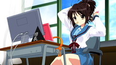 Brunettes Computers school uniforms