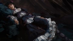 Brunettes cross dress long